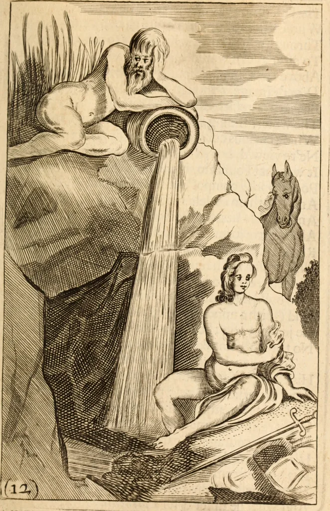 An illustration from Argalus and Parthenia, 1684, leaf 112