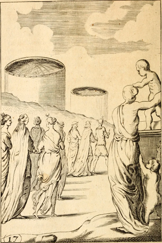 An illustration from Argalus and Parthenia, 1684, leaf 131