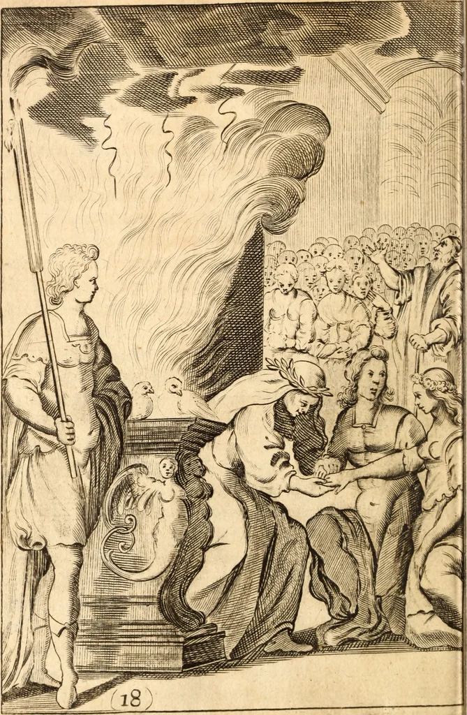 An illustration from Argalus and Parthenia, 1684, leaf 155