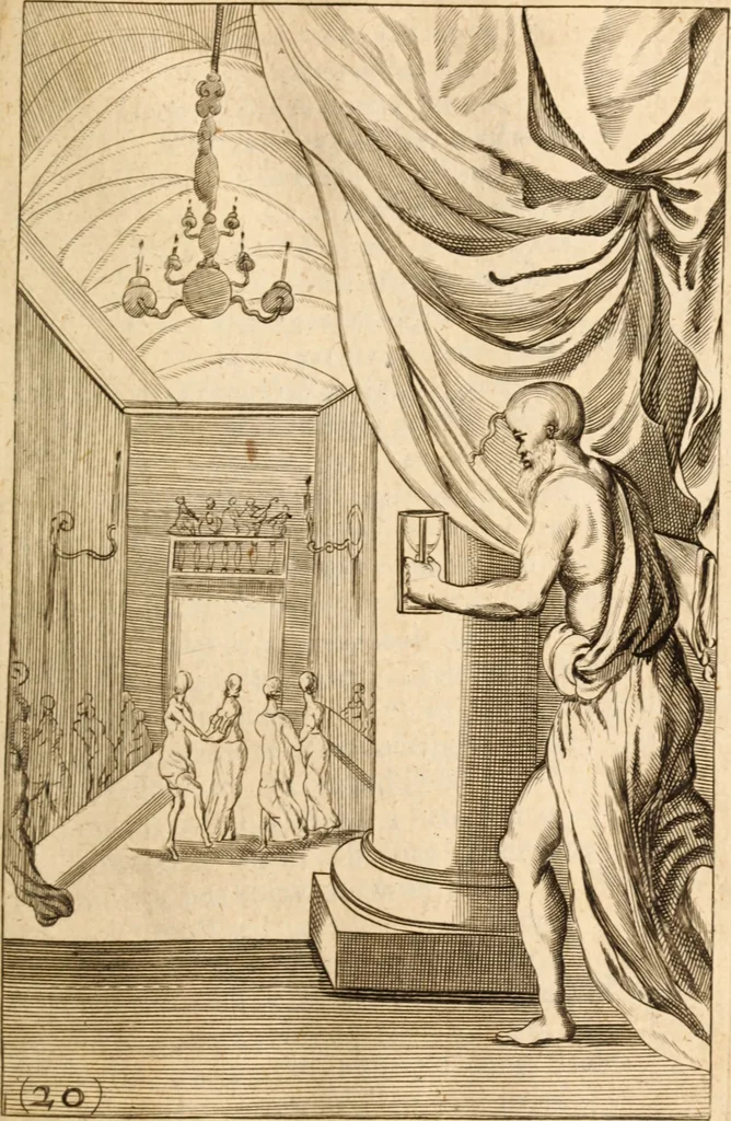 An illustration from Argalus and Parthenia, 1684, leaf 170