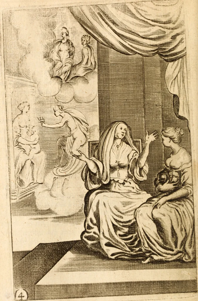An illustration from Argalus and Parthenia, 1684, leaf 47