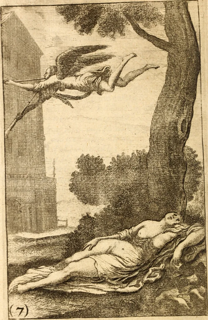 An illustration from Argalus and Parthenia, 1684, leaf 73