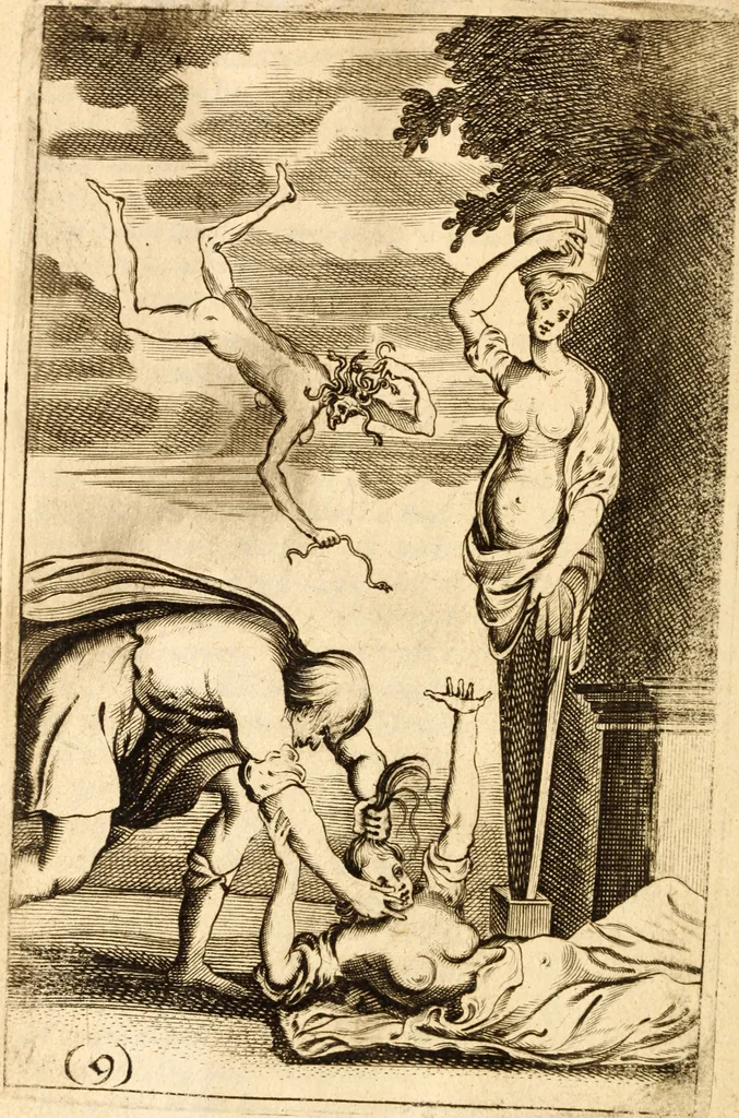 An illustration from Argalus and Parthenia, 1684, leaf 87