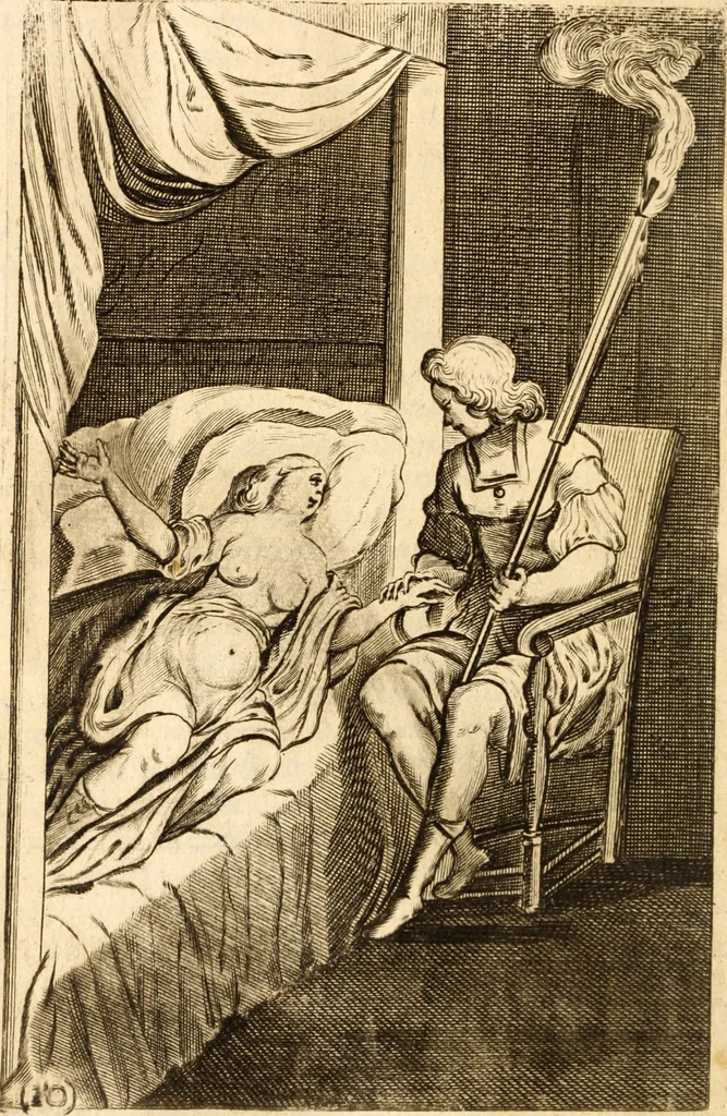 An illustration from Argalus and Parthenia, 1684, leaf 95