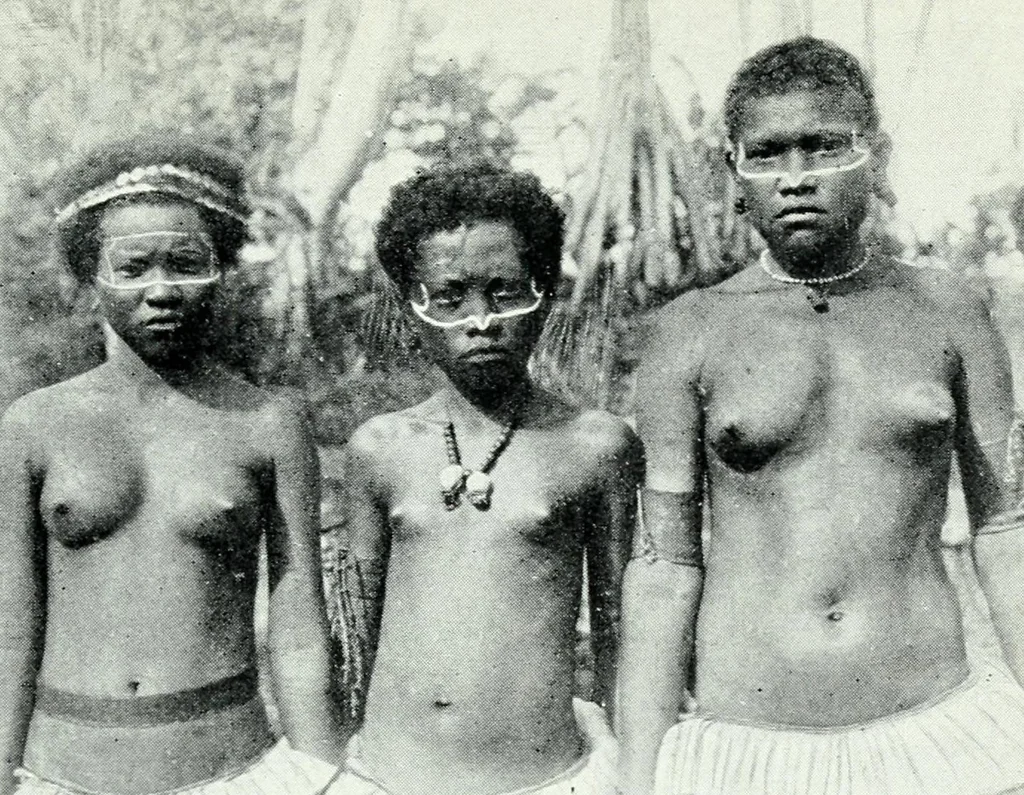 An illustration from Argonauts of the western Pacific; an account of native enterprise and adventure in the Archipelagoes of Melanesian New Guinea. With a pref. by Sir James George Frazer, 1922, leaf 109