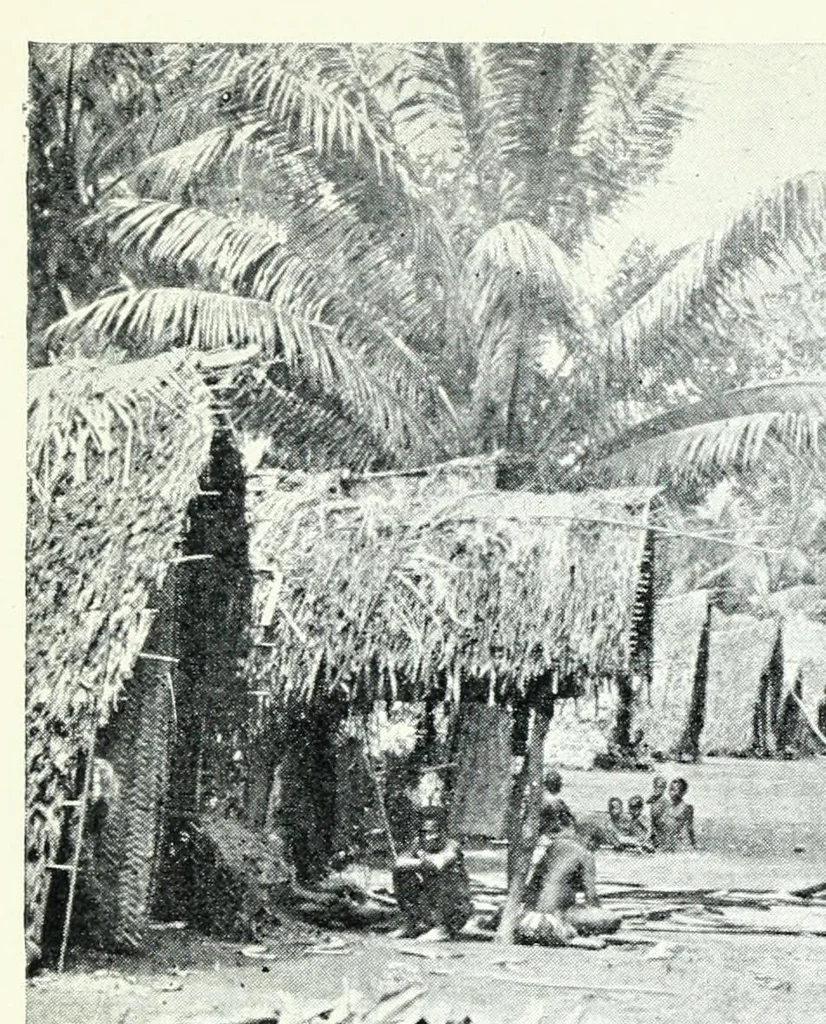 An illustration from Argonauts of the western Pacific; an account of native enterprise and adventure in the Archipelagoes of Melanesian New Guinea. With a pref. by Sir James George Frazer, 1922, leaf 54