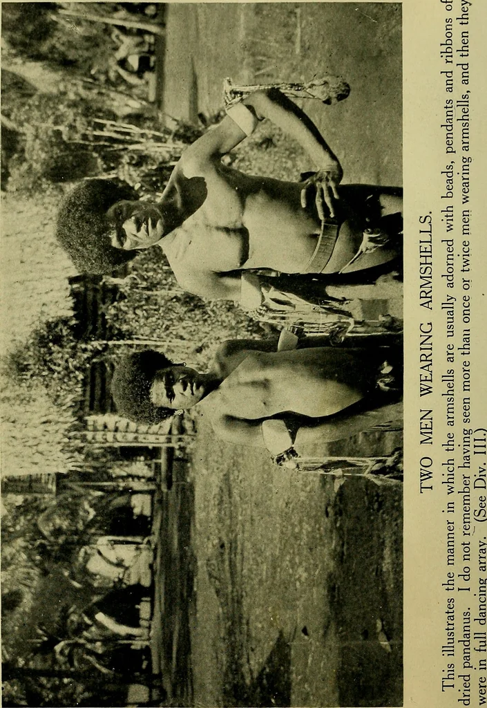 An illustration from Argonauts of the western Pacific; an account of native enterprise and adventure in the archipelagoes of Melanesian New Guinea, 1922, leaf 133