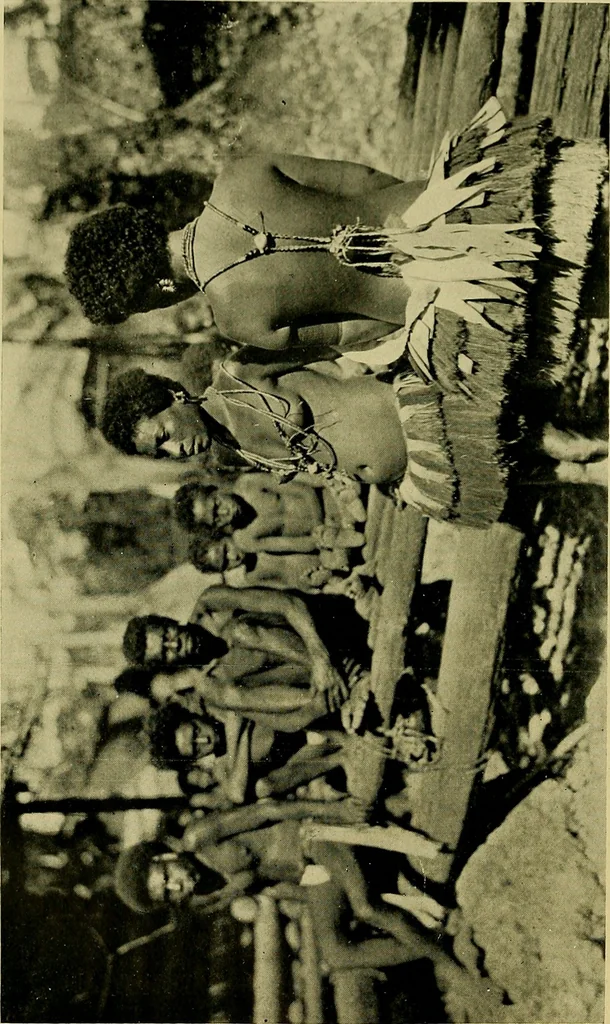 An illustration from Argonauts of the western Pacific; an account of native enterprise and adventure in the archipelagoes of Melanesian New Guinea, 1922, leaf 143