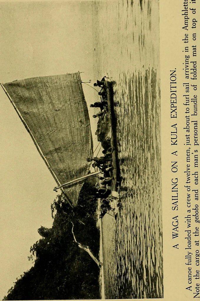 An illustration from Argonauts of the western Pacific; an account of native enterprise and adventure in the archipelagoes of Melanesian New Guinea, 1922, leaf 297