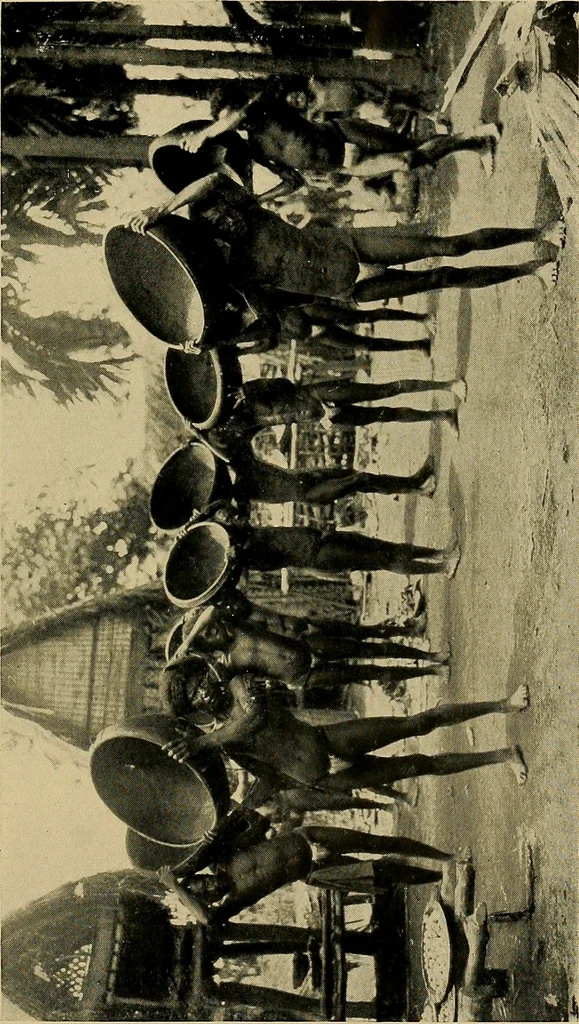 An illustration from Argonauts of the western Pacific; an account of native enterprise and adventure in the archipelagoes of Melanesian New Guinea, 1922, leaf 366