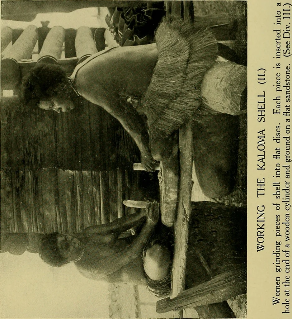 An illustration from Argonauts of the western Pacific; an account of native enterprise and adventure in the archipelagoes of Melanesian New Guinea, 1922, leaf 453