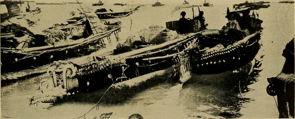 An illustration from Argonauts of the western Pacific; an account of native enterprise and adventure in the archipelagoes of Melanesian New Guinea, 1922, leaf 476