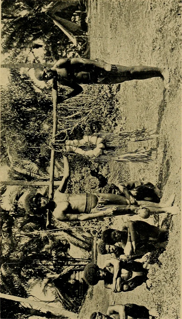 An illustration from Argonauts of the western Pacific; an account of native enterprise and adventure in the archipelagoes of Melanesian New Guinea, 1922, leaf 562