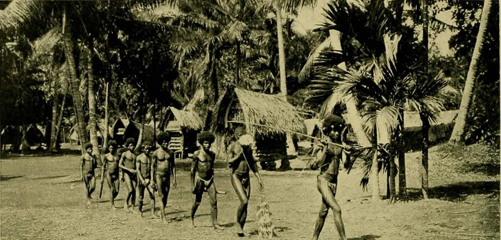 An illustration from Argonauts of the western Pacific; an account of native enterprise and adventure in the archipelagoes of Melanesian New Guinea, 1922, leaf 563