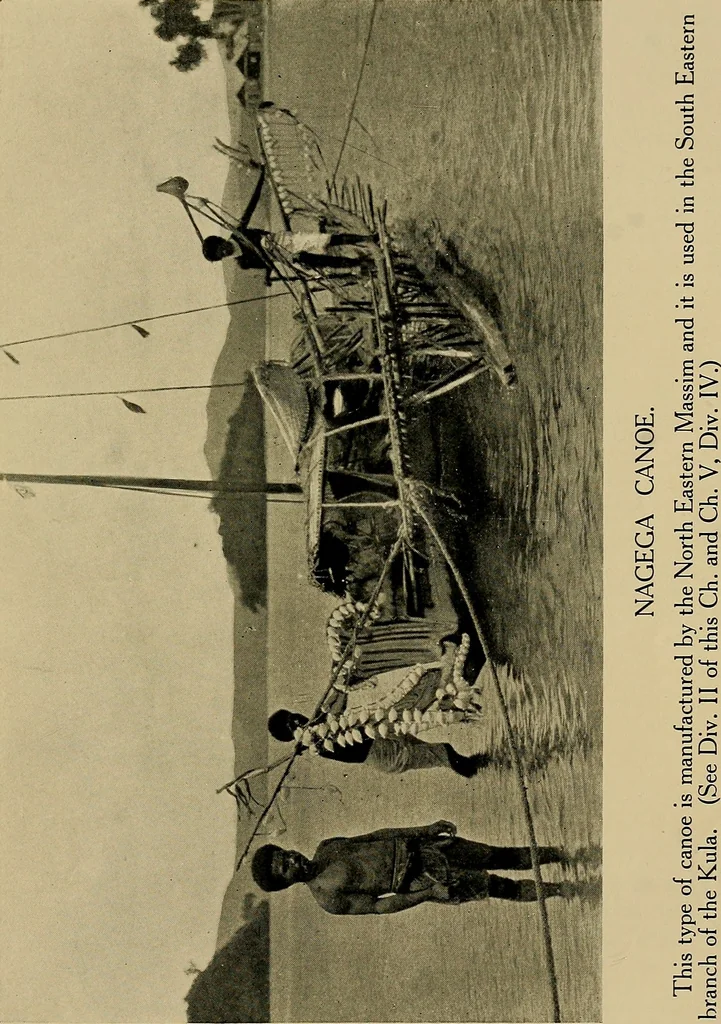 An illustration from Argonauts of the western Pacific; an account of native enterprise and adventure in the archipelagoes of Melanesian New Guinea, 1922, leaf 592