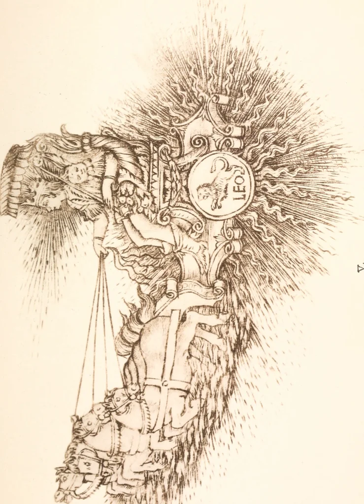 An illustration from Ariadne florentina. Six lectures on wood and metal engraving, 1904, leaf 200