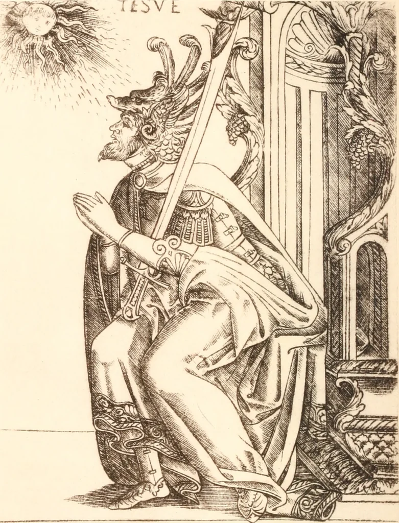 An illustration from Ariadne florentina. Six lectures on wood and metal engraving, 1904, leaf 309