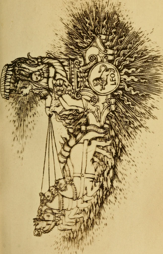 An illustration from Ariadne florentina; six lectures on wood and metal engraving, with appendix; given before the University of Oxford in Michaelmas term, 1872., 1892, leaf 210