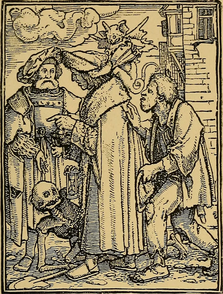 An illustration from Ariadne florentina; six lectures on wood and metal engraving, with appendix; given before the University of Oxford in Michaelmas term, 1872., 1892, leaf 238