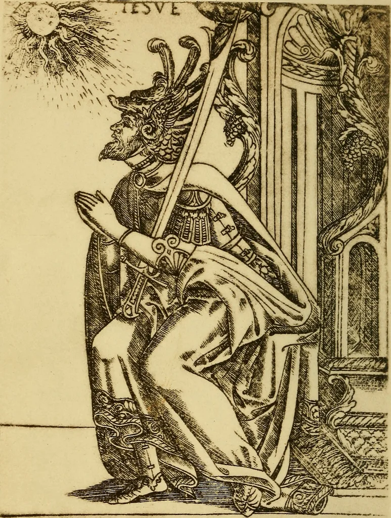 An illustration from Ariadne florentina; six lectures on wood and metal engraving, with appendix; given before the University of Oxford in Michaelmas term, 1872., 1892, leaf 327