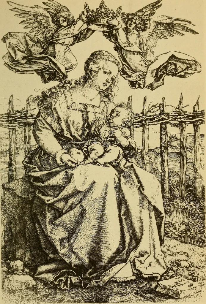 An illustration from Ariadne florentina; six lectures on wood and metal engraving, with appendix; given before the University of Oxford in Michaelmas term, 1872., 1892, leaf 356