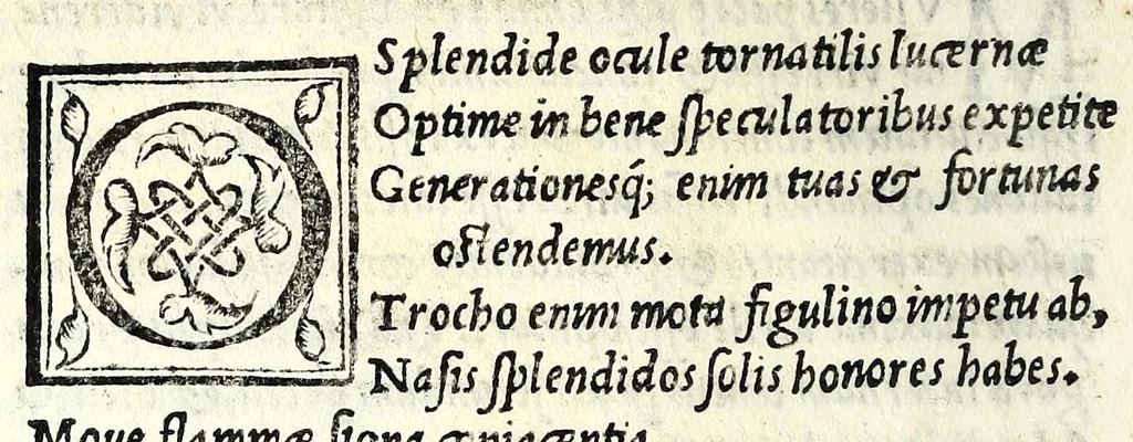 An illustration from Aristophanis comicorum prinicipis Comoediae vndecim, è graeco in latinum, ad verbu[m], translatae, 1542, leaf 392