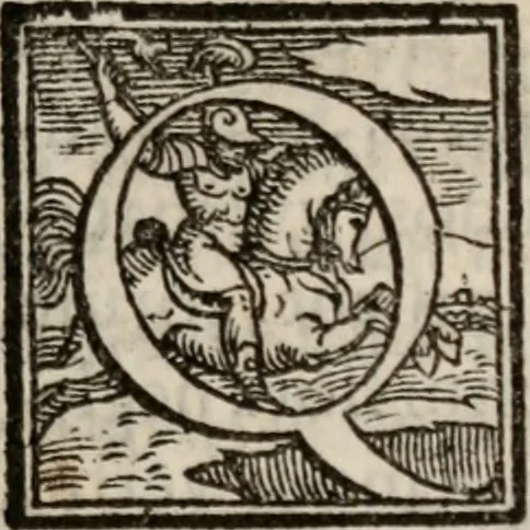 An illustration from Aristotelis De moribus ad nicomachum libri decem, 1558, leaf 292
