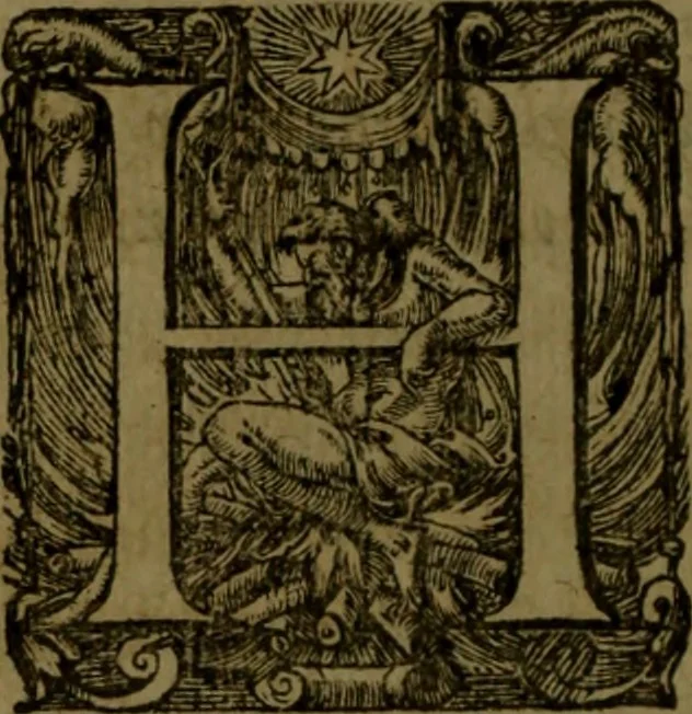 An illustration from Aristotelis Ethicorvm Nicomachiorum paraphrasis, 1607, leaf 179