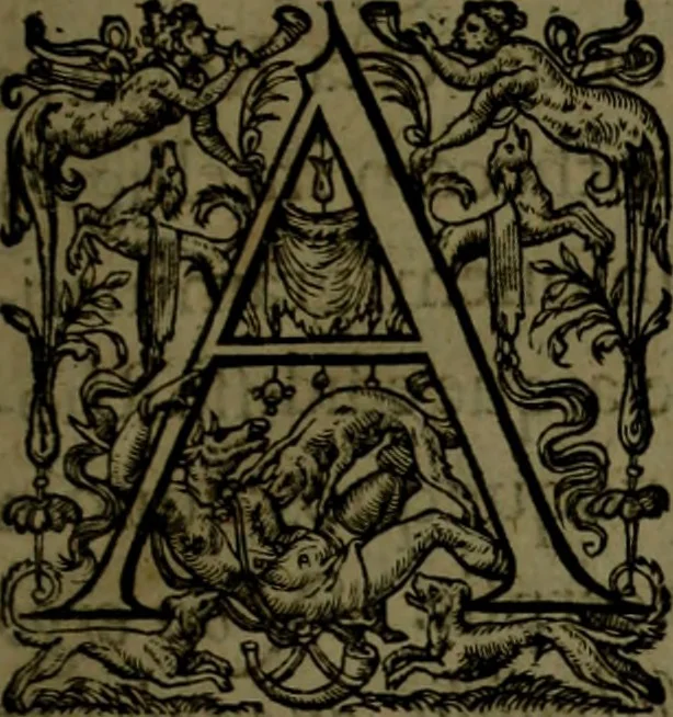An illustration from Aristotelis Ethicorvm Nicomachiorum paraphrasis, 1607, leaf 20