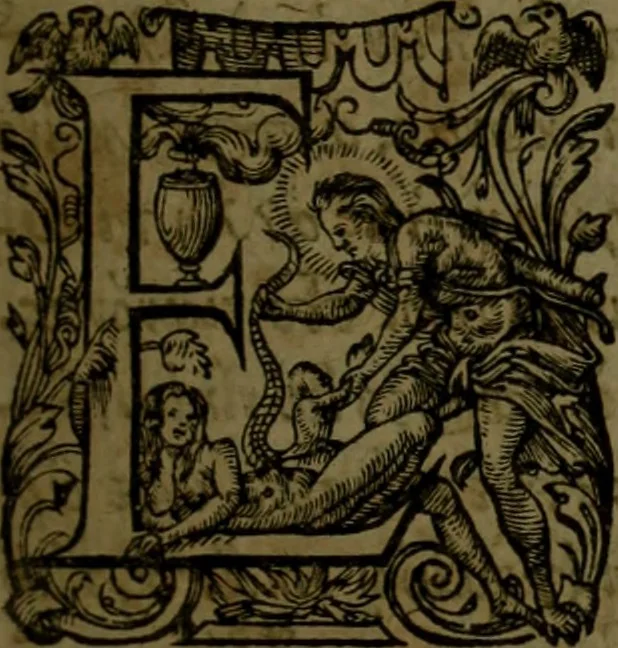 An illustration from Aristotelis Ethicorvm Nicomachiorum paraphrasis, 1607, leaf 28