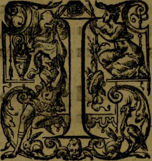 An illustration from Aristotelis Ethicorvm Nicomachiorum paraphrasis, 1607, leaf 633