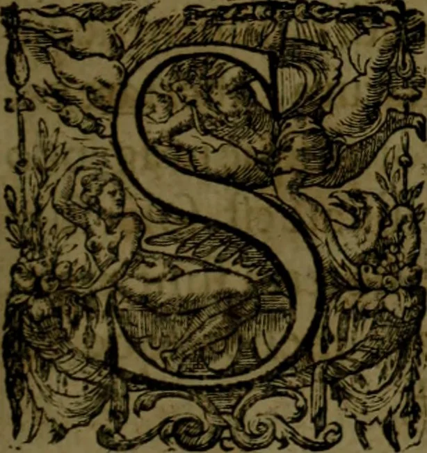 An illustration from Aristotelis Ethicorvm Nicomachiorum paraphrasis, 1607, leaf 808