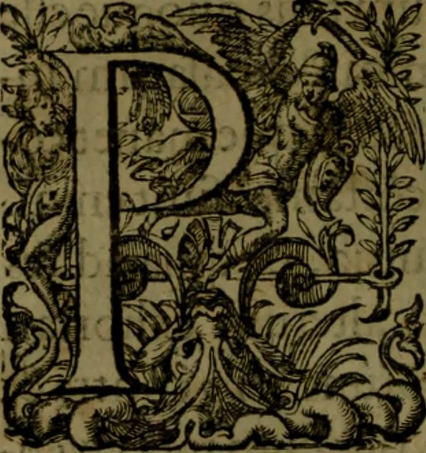 An illustration from Aristotelis Ethicorvm Nicomachiorum paraphrasis, 1607, leaf 911