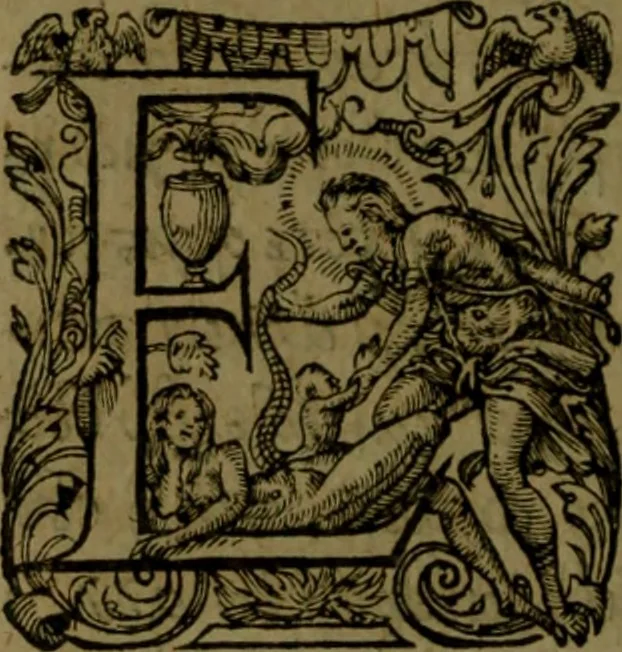 An illustration from Aristotelis Ethicorvm Nicomachiorum paraphrasis, 1607, leaf 99