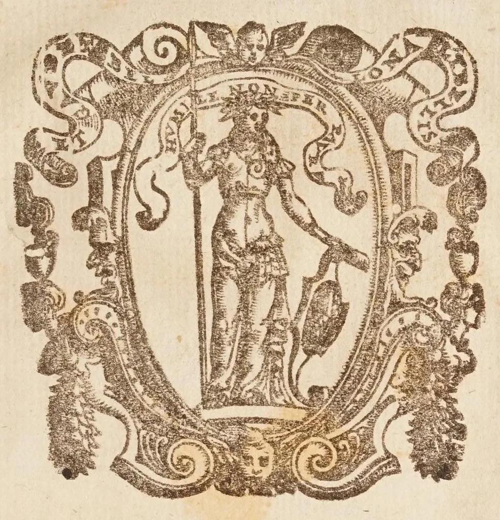 An illustration from Aristotelis loca mathematica ex vniuersis ipsius operibus collecta, & explicata : Aristotelicae videlicet expositionis complementum hactenus desideratum : accessere De natura mathematicarum scientarium tractatio : atq; Clarorum mathematicorum chronologia, 1615, leaf 359