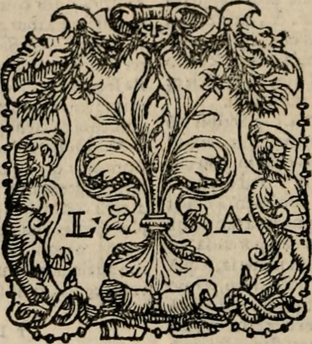 An illustration from Aristotelis omnia quae extant opera, selectis translationibus .., 1562, leaf 321