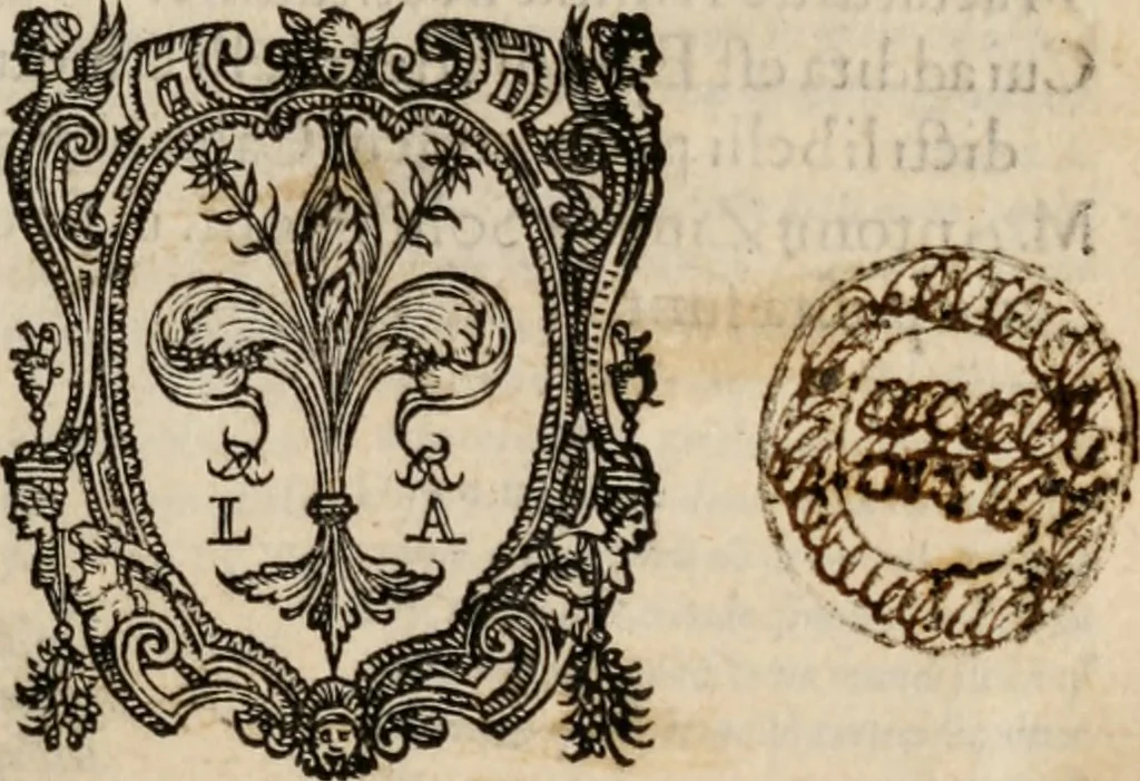 An illustration from Aristotelis omnia quae extant opera, selectis translationibus .., 1562, leaf 4