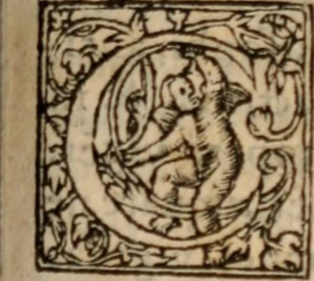 An illustration from Aristotelis Stagiritæ ... Ethicorum ad Nicomachum libri decem, 1560, leaf 8