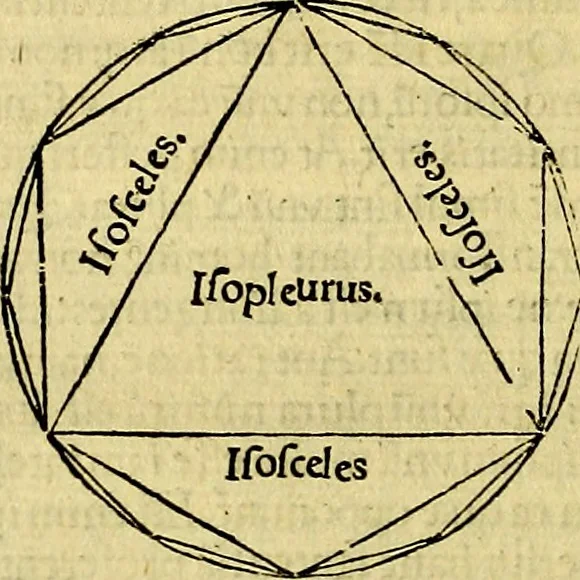 An illustration from Aristotelis Stagyritae Libri de Coelo IIII, 1519, leaf 17