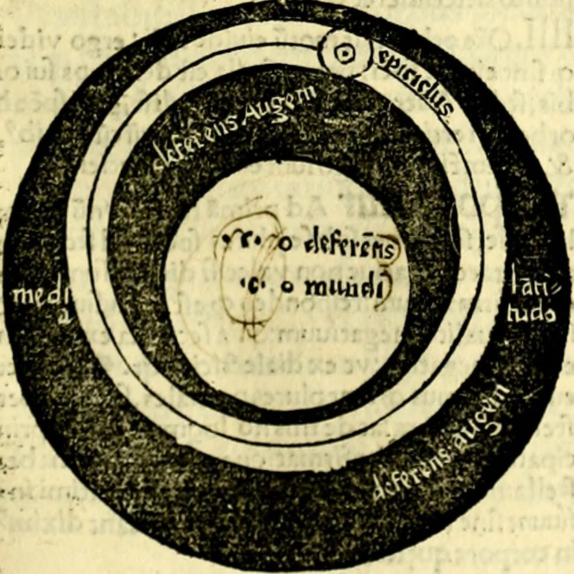 An illustration from Aristotelis Stagyritae Libri de Coelo IIII, 1519, leaf 288