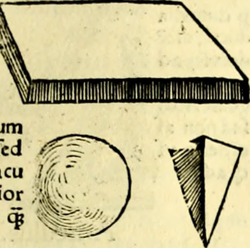 An illustration from Aristotelis Stagyritae Libri de Coelo IIII, 1519, leaf 320