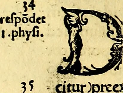 An illustration from Aristotelis Stagyritae Libri de Coelo IIII, 1519, leaf 327