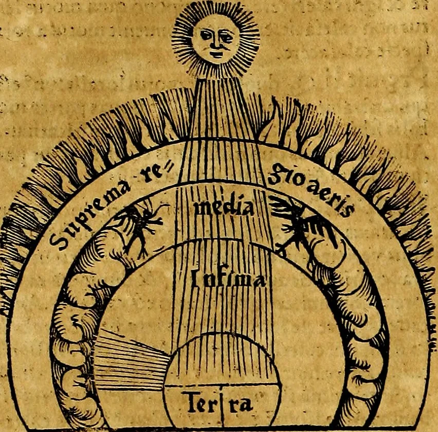 An illustration from Aristotelis Stagyritae Libri de Coelo IIII, 1519, leaf 397