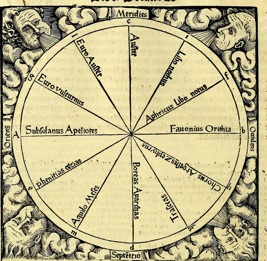 An illustration from Aristotelis Stagyritae Libri de Coelo IIII, 1519, leaf 437