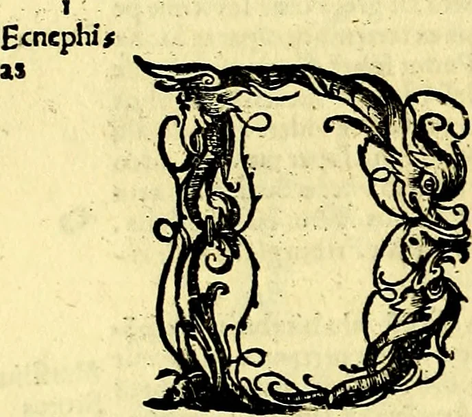 An illustration from Aristotelis Stagyritae Libri de Coelo IIII, 1519, leaf 447