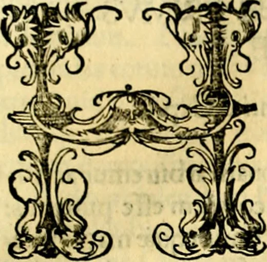 An illustration from Aristotelis Stagyritae Libri de Coelo IIII, 1519, leaf 482