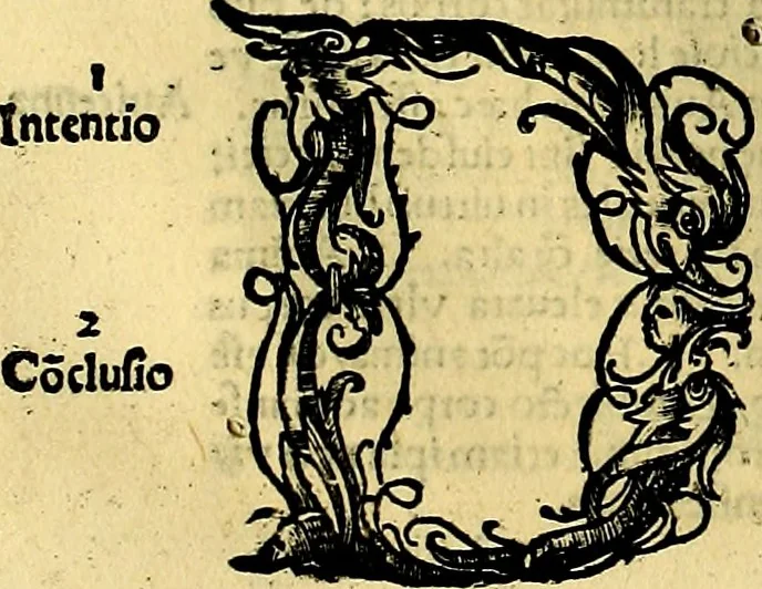 An illustration from Aristotelis Stagyritae Libri de Coelo IIII, 1519, leaf 559