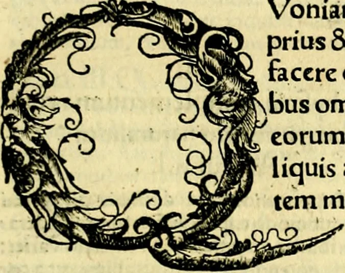 An illustration from Aristotelis Stagyritae Libri de Coelo IIII, 1519, leaf 584