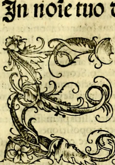 An illustration from Aristotelis Stagyritae Libri de Coelo IIII, 1519, leaf 6