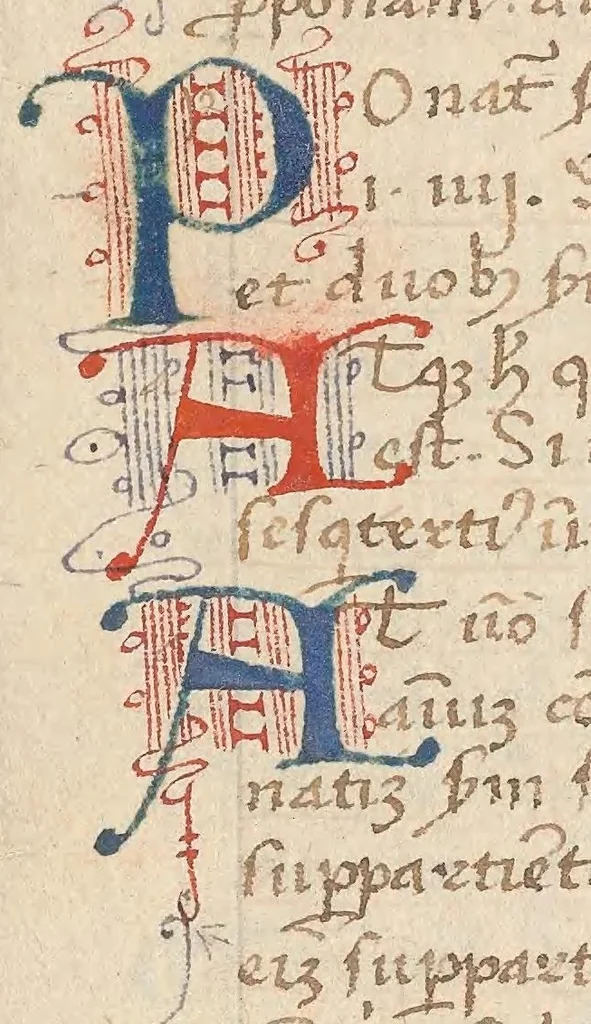 An illustration from Incipit arithmeticha boetij [manuscript], leaf 63